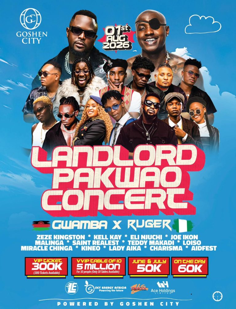 Gwamba Unveils Star-Studded Lineup for Landlord Pakwao Concert 2026